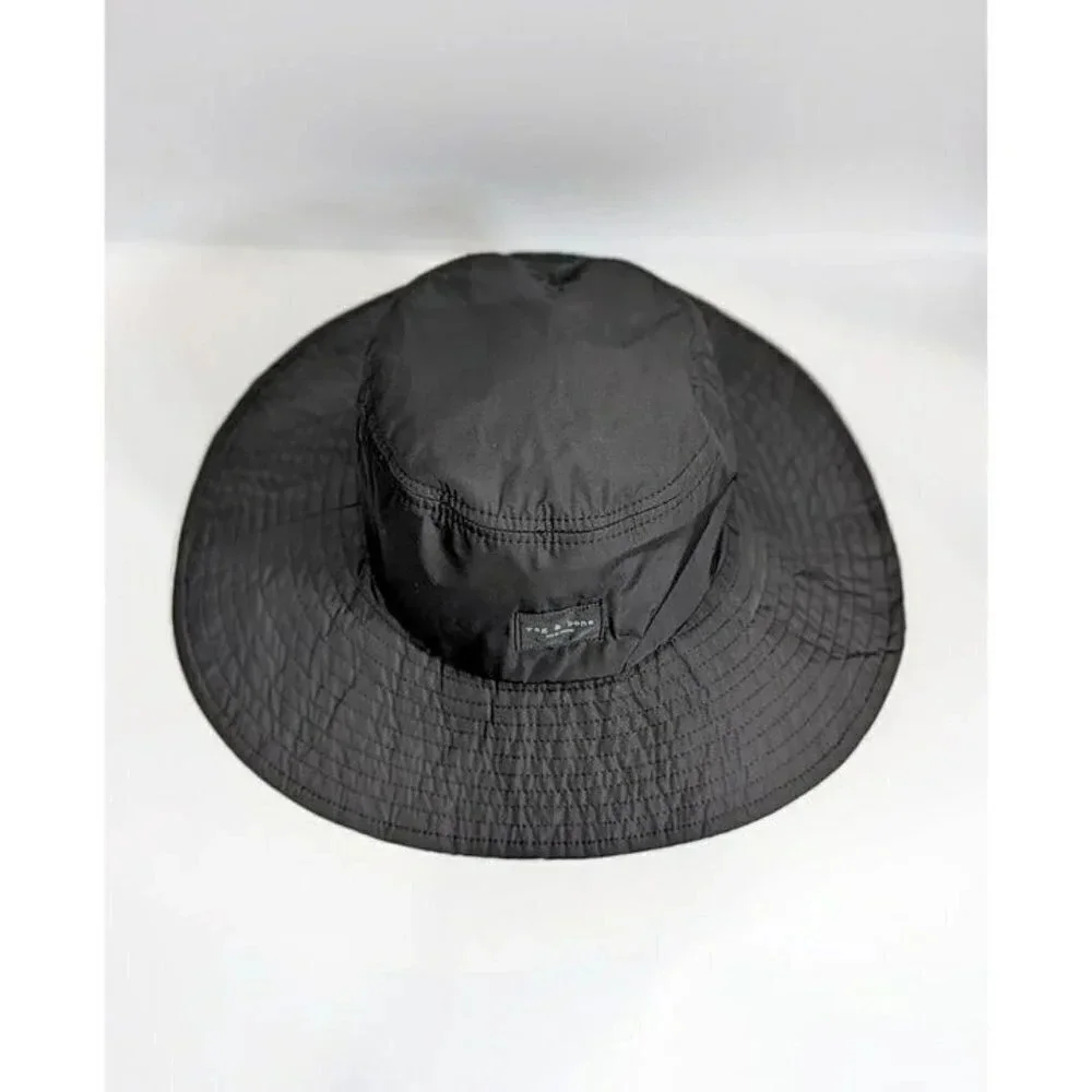 Rag & Bone Women's Black Addison Cruise Beach Hat Size M/L (MSRP $150)